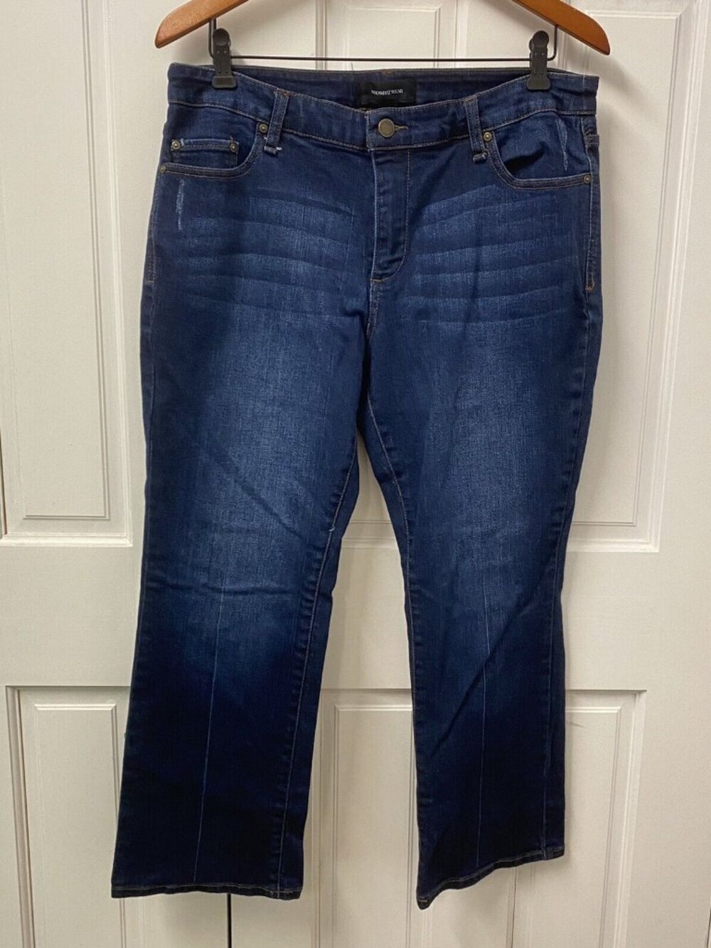 Who What Wear‎ Size 14 Dark Blue Cropped Jeans